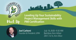 promo image for July 2026 sustainable innovation event